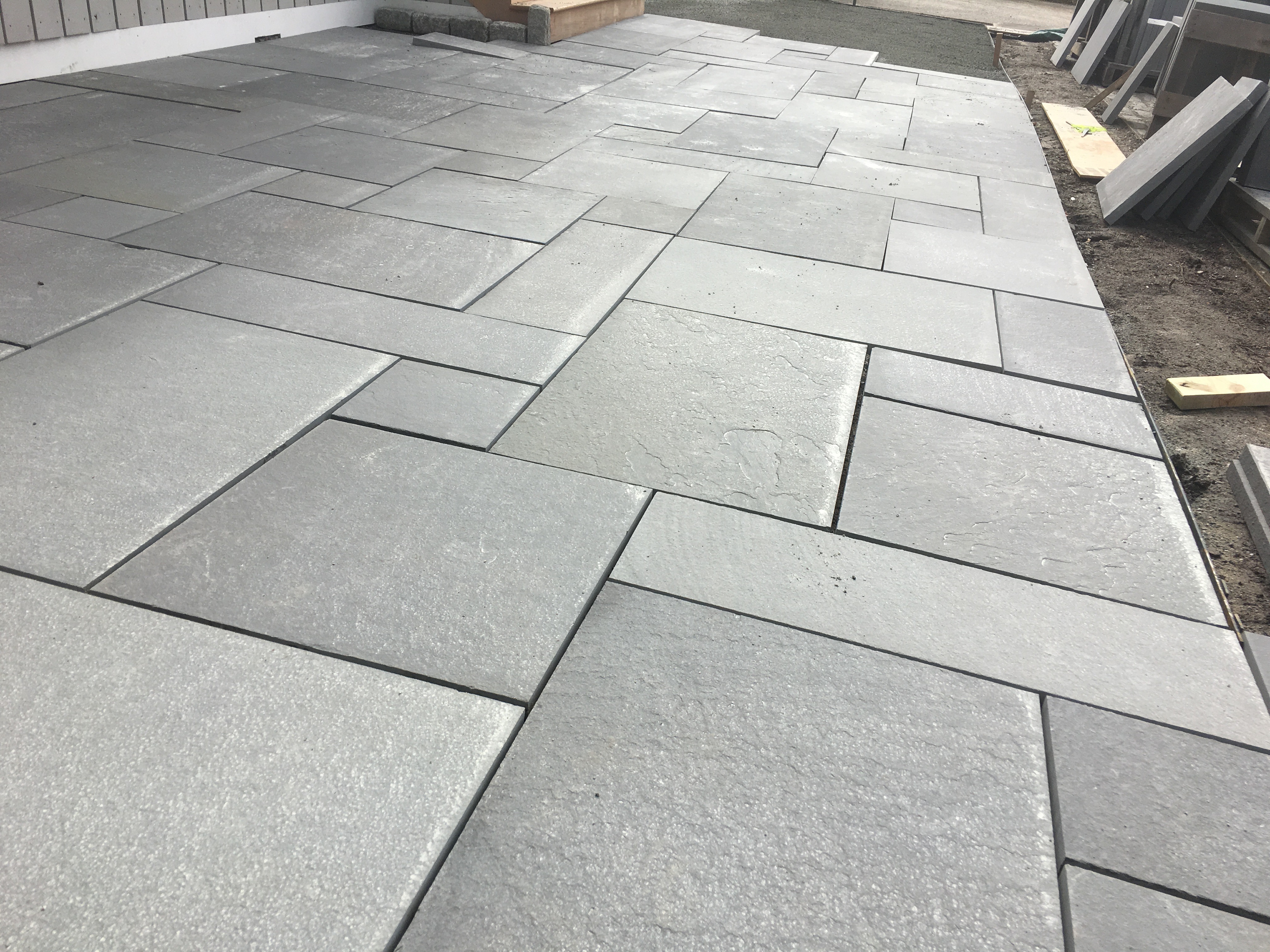 Bluestone patio