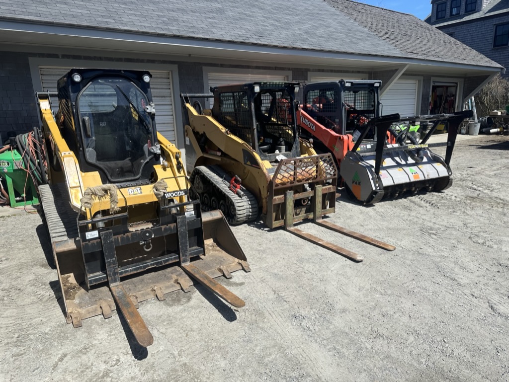 ABC equipment fleet - CAT and Kubota